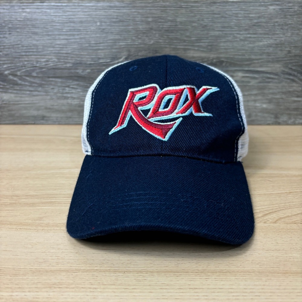 St Cloud Rox Hat Cap Snapback Blue Baseball Northwoods League Minnesota A3